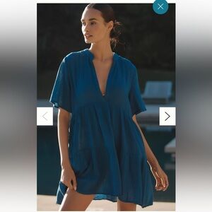 BNWT Anthropologie The Kallie Flowy Tunic Dress